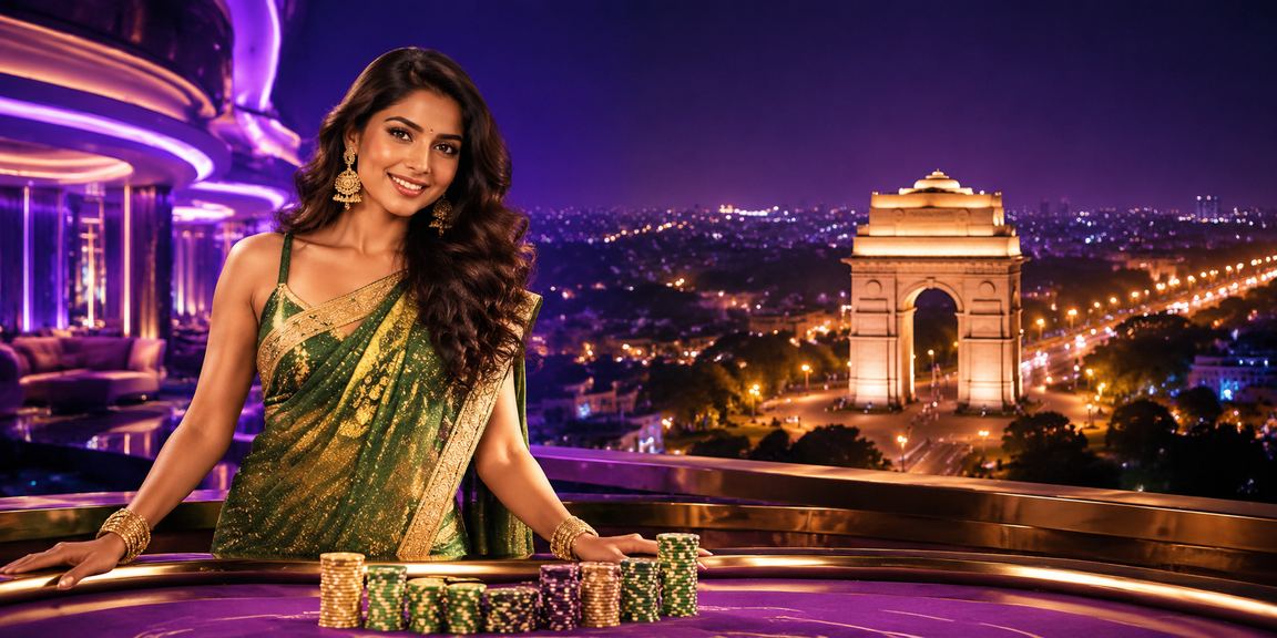 Mobile casino player enjoying Andar Bahar near India Gate, Delhi