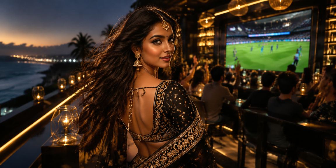 Cricket fan betting on a match in India
